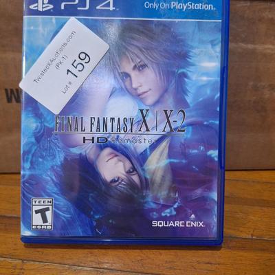 Final Fantasy X/X-2 HD Remaster game for the Sony PlayStation 4. 