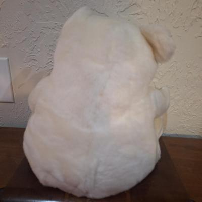 Dan Dee Keepsake Memories white and metallic gold Christmas bear