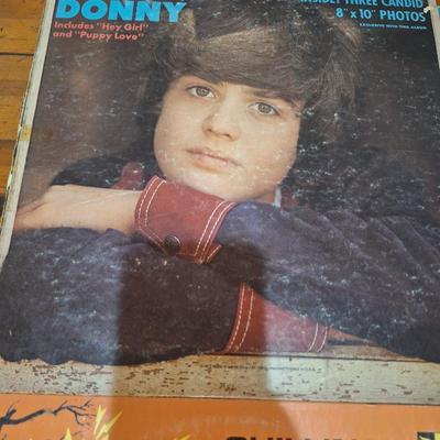 1970s vinyl records, see all photos.  The 8x10s of danny are in his record