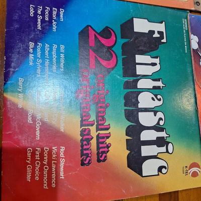 1970s vinyl records, see all photos.  The 8x10s of danny are in his record