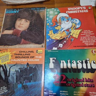 1970s vinyl records, see all photos.  The 8x10s of danny are in his record