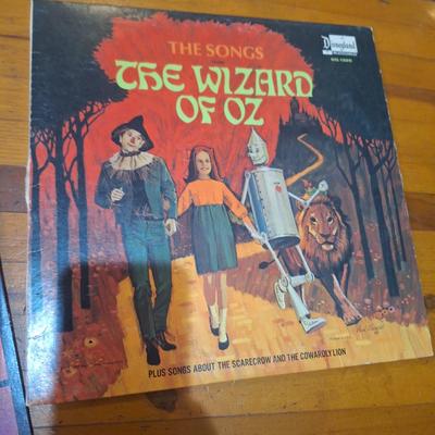1969 Disneyland Records vinyl LP, The Songs From The Wizard Of Oz