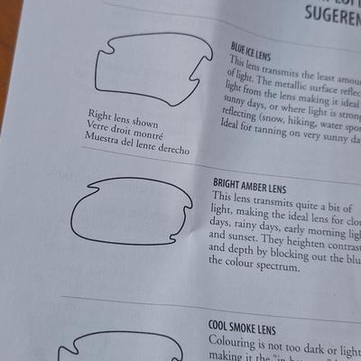 Mojave Convertible Eyewear safety glasses with a carrying case and an additional clear frame- extra lenses in the container.