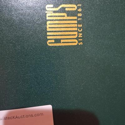 Cumps silver plated champangel flutes in original box