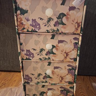 carboard chest of drawers