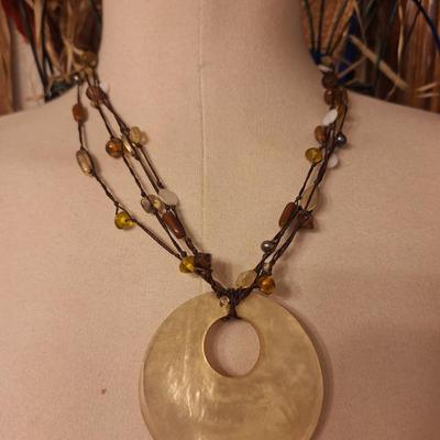 large statement necklace