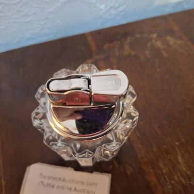 Prince cyrstal table top lighter