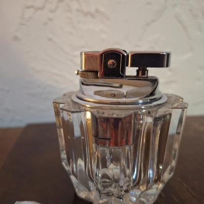 Prince cyrstal table top lighter