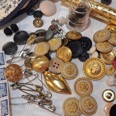 buttons and misc items