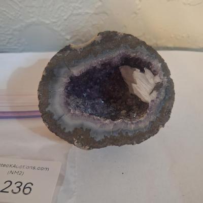 amethyst geode half 