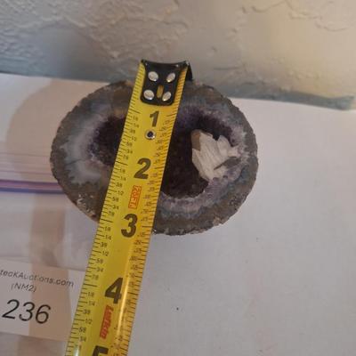 amethyst geode half 