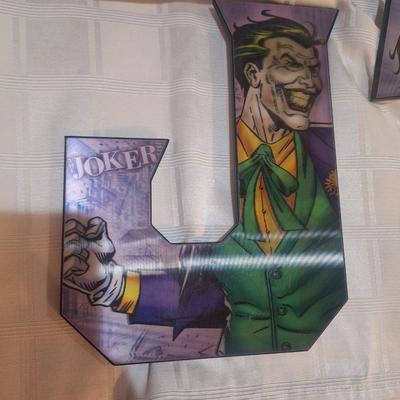 Joker wall art, folder and banner