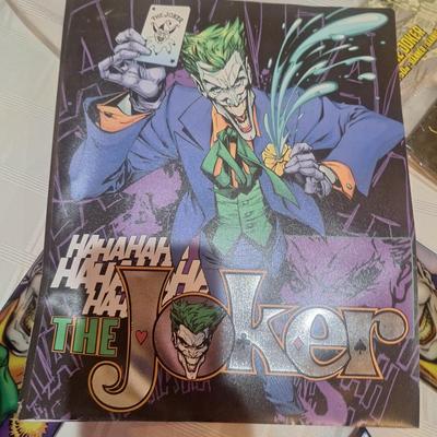 Joker wall art, folder and banner