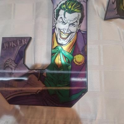 Joker wall art, folder and banner