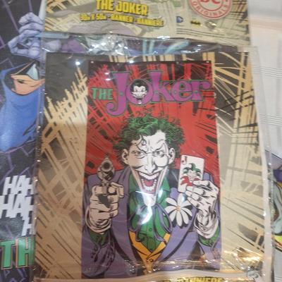 Joker wall art, folder and banner