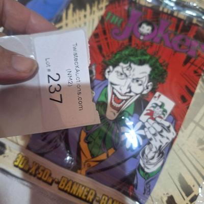 Joker wall art, folder and banner
