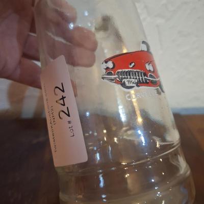 1957 Chevrolet Corvette glass beer mug