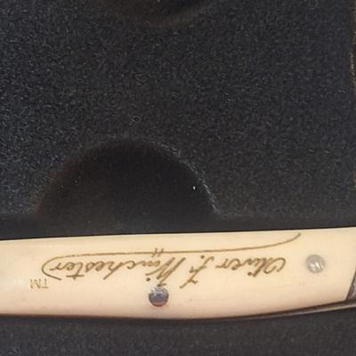 Oliver F winchester 200th commemorative signature 3 piece knife set in case