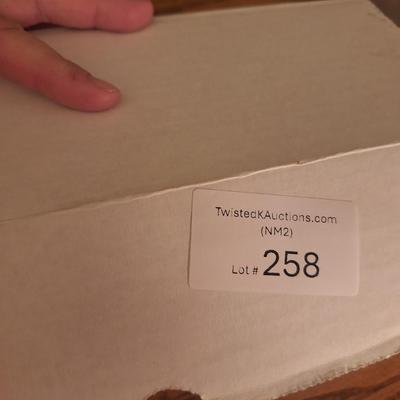 box of Magic the Gathering trading cards.