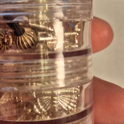 stackable plastic bead or craft storage containers