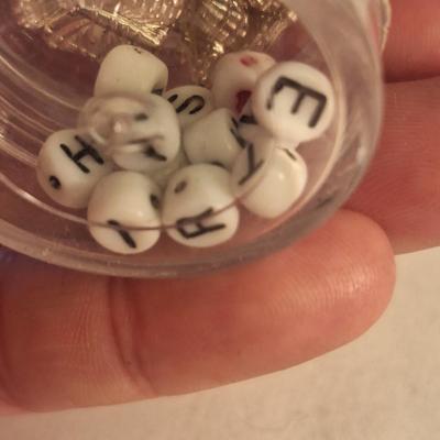 stackable plastic bead or craft storage containers