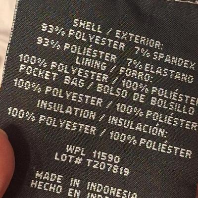 32 decrees heat woman's hooded jacket in light gray size XL