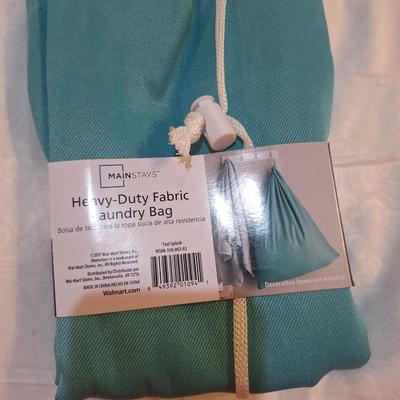 Heavy duty fabric laundry bag- new