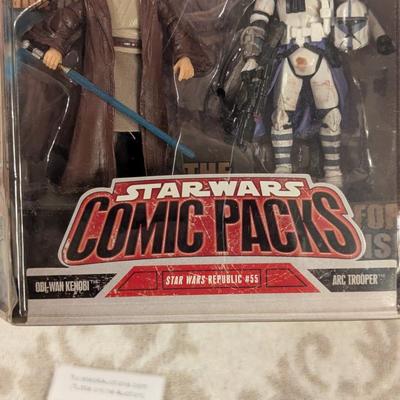 Star Wars Comic Packs Obi-Wan Kenobi & ARC Trooper action figure set,
