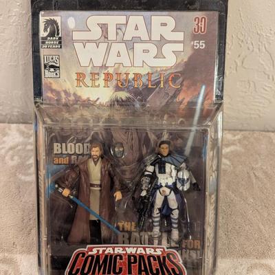 Star Wars Comic Packs Obi-Wan Kenobi & ARC Trooper action figure set,