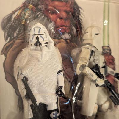  Star Wars Comic Packs Republic #79 featuring Commander Keller and Galactic Marine action figures with a comic book.