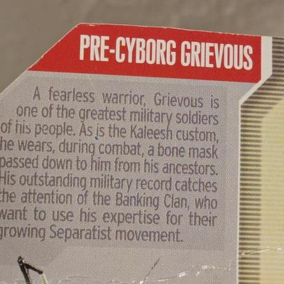 Star Wars 30th Anniversary Pre-Cyborg Grievous action figure. 