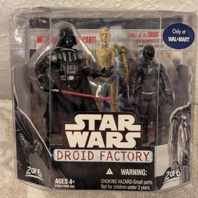 Hasbro Star Wars Droid Factory Darth Vader & K-3PX action figure set