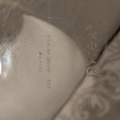 8 inch square baking dish-pyrex