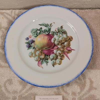 LaGloriette decoratve plate Limoges France