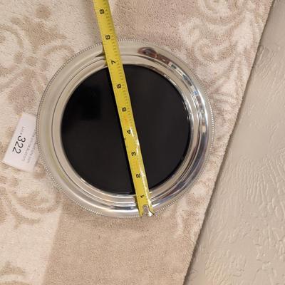 Empire pewter plate 7.75 diam