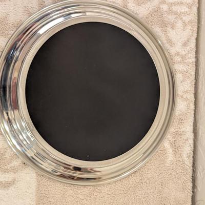 Empire pewter plate 7.75 diam