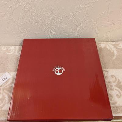 vintage Arthur Court 12-inch square serving tray from the 1993 "Grapevine Winery" collection. Box included