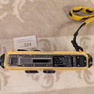 Minolta Weathermatic A 110 film camera. 