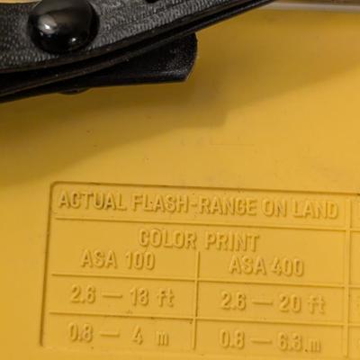 Minolta Weathermatic A 110 film camera. 