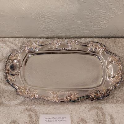 Towle silverplated serving tray