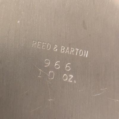 Vintage reed and barton Creamer #966 10 oz silverplated