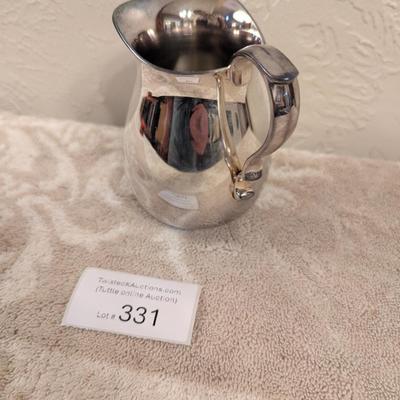 Vintage reed and barton Creamer #966 10 oz silverplated