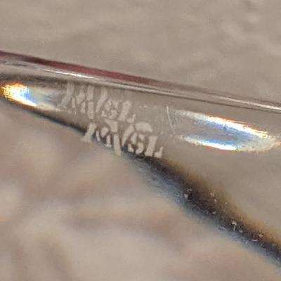 MVSL val St. lambert Gardienia heavy lead crystal candlesticks