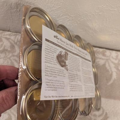 Mason jar lids and bands