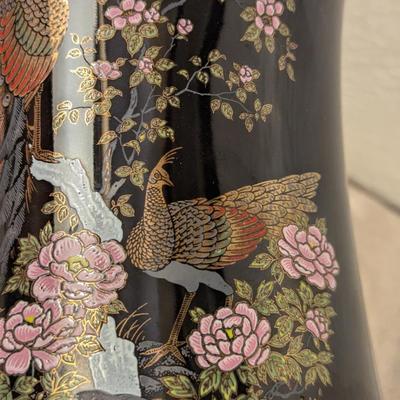 vintage Japanese porcelain vase, Sanko Toen