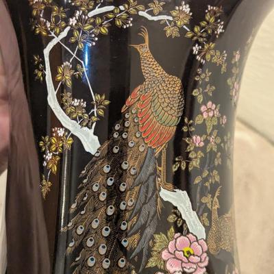 vintage Japanese porcelain vase, Sanko Toen