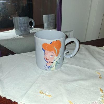 Sale Photo Thumbnail #94: Excellent condition Cinderella on front
"Who knew, all it takes is a good pair of shoes!" On the reverse

Handles are Fancy "C's" when held with the words toward you. Very well made.