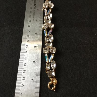 JC crew large rhinestones fashion bracelet