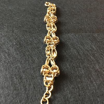 JC crew large rhinestones fashion bracelet