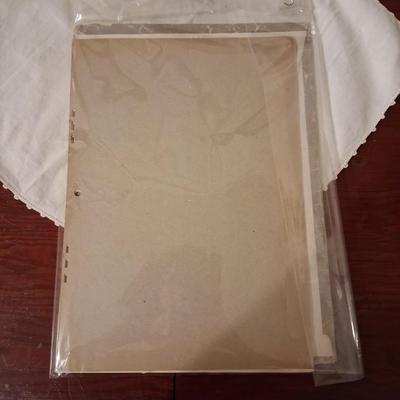 Sale Photo Thumbnail #97: Pin up Calendar in Sleeve. In good condition. Pieces of the ref spiral that allows the Calendar to flip are inside. Artwork is gorgeous.